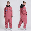 Women's SMN Slope Star Nasa Icon One Piece Ski Suits Winter Jumpsuit