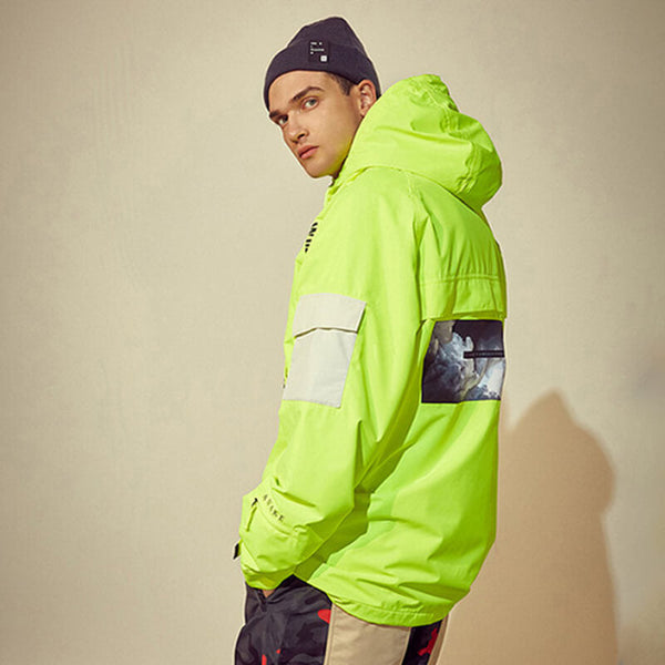Men's Holiday Forever Young Cargo Anorak Snow Jacket
