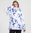 Women's SMN Mountain Fortune Colorful Print Snowboard Jacket