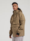 Men's Gsou Snow Winter Action Cargo Anorak Snow Jacket