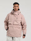 Men's Gsou Snow Winter Action Cargo Anorak Snowboard Jacket