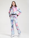 Women's Gsou Snow Classic Belted Flare Ski Suit