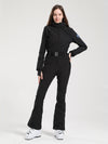 Women's Gsou Snow Classic Belted Flare Ski Suit