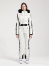 Women's Gsou Snow Classic Faux-Fur Trim Dawn Ski Suit