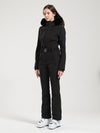 Women's Gsou Snow Classic Faux-Fur Trim Dawn Ski Suit