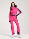 Women's Gsou Snow Classic Faux-Fur Trim Dawn Ski Suit