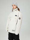 Men's Searipe Waste Land Half Zip Cargo Snow Jacket
