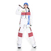 Men's PINGUP Nasa Space Station One Piece Snowboard Suits