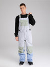 Men's Searipe Mountain Discover Colorblock Snow Pants Bibs