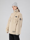 Women's Searipe Waste Land Half Zip Cargo Snow Jacket