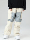 Men's Searipe Winter Freerider Colorblock Cargo Snow Pants