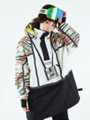 Women's Vector Unisex Reflective Colorful Winter Anorak Snow Jacket