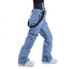 Women's RIIVIYELE Winter Sky Mountain Snow Pants Ski Bibs