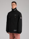 Men's Searipe Waste Land Half Zip Cargo Snow Jacket