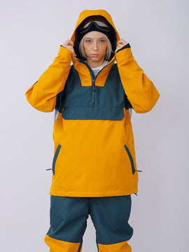 Women's Snowverb Alpine Ranger Colorblock Anorak Snow Jacket