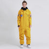 Women's SMN Slope Star Nasa Icon One Piece Ski Suits Winter Jumpsuit